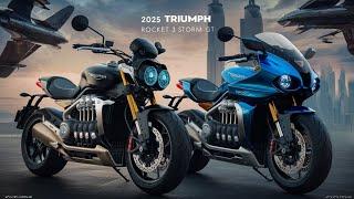 "Unleashing the Beast, 2025 Triumph Rocket 3 Storm R & GT – Ultimate Power and Comfort!"