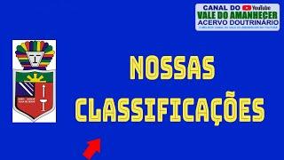 NOSSAS CLASSIFICAÇÕES