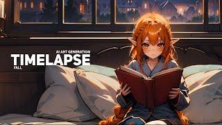 Generation timelapse #16 | a book