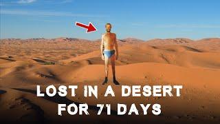 Man Survived 71 Days On A Harsh Desert | Ricky Megee's Terrifying Ordeal