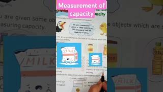 Measurement of capacity #maths #shorts #viralvideo @Shikshakibaaten