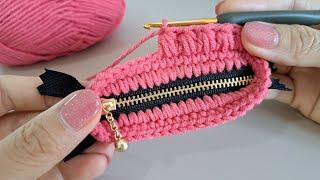 Incredible!! Super easy idea Crochet mini coin purse - Gift Crochet ldeas - DIY projects