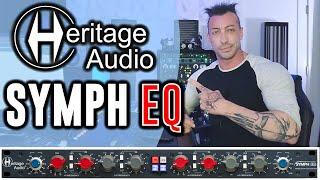 HERITAGE AUDIO SYMPH EQ  BEST BUDGET MIX AND MASTERING EQUALIZER - Official Demo Review MixbusTv