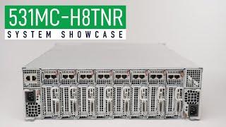 531MC-H8TNR | Supermicro 8-node 3U MicroCloud SuperServer