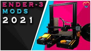 10 Easy 3D Printed Mods and Upgrades For My Ender 3 [New Mods 2021]