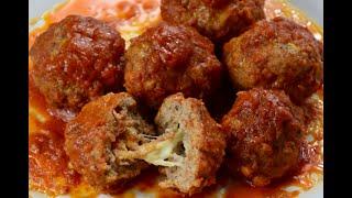 POLPETTE CON CUORE FILANTE DI SCAMORZA gustosissime