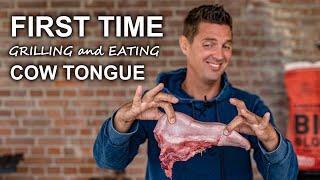 I tried to Grill and Eat Cow Tongue for the First Time