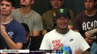 NYJAH HUSTON FAILS !! ALL RUN ATTEMPTS TAMPA PRO 2022