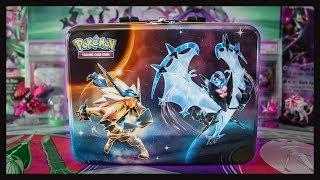 Pokemon Spring 2018 Collector's Chest! Dusk Mane And Dawn Wings Necrozma Lunch Box Tin