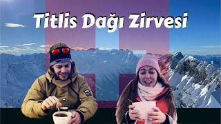 Titlis Dağı Zirvesi - Alpler