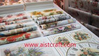 Decoupage Rice PAPER AistCraft