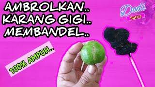 Karang Dan Plak Gigi Hancur Seketika Hanya Dengan 2 Bahan Dapur Ini