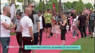 Stirile Kanal D - Cel mai mare festival de barbeque din Europa! | Editie de pranz