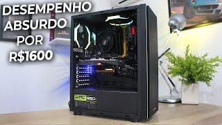 PC Gamer Barato (R$1600) PRA RODAR TODOS OS JOGOS E EDIÇÃO! Montagem e Testes! (PARA 2020!)