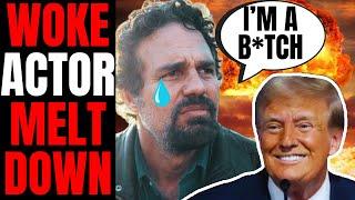 Woke Marvel Actor Mark Ruffalo BREAKS DOWN Over Trump Victory | Hollywood Is BROKEN Over Election!