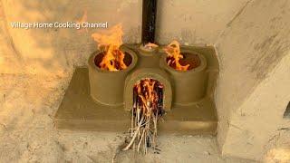 Mitti ka chulha kaise banta hai | mud stove|primitive skills | village Home cooking channel
