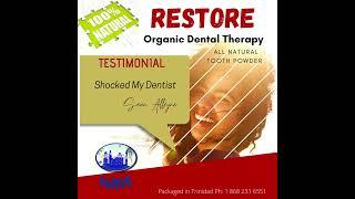 Restore   Tooth Powder ~ Sean Alleyne's Testimonial