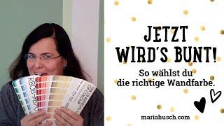 Jetzt wird's bunt! So wählst du die richtige Wandfarbe. - Raumtalk #42