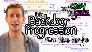 Die Backdoor Progression: Von Medianten, Modal Interchange & Improvisationskonzepten - easy bis Jazz