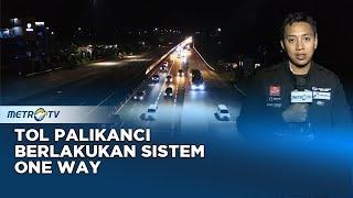 H+3 Lebaran, Antisipasi Kemacetan Arus Balik Mudik Lebaran Polisi Berlakukan One Way