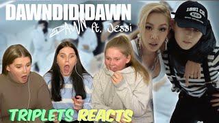 던 (DAWN) - ‘던디리던 (Feat. Jessi)’ MV REACTION!!! - Triplets REACTS