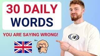 30 Everyday Words You Are SAYING WRONG! (Modern RP)