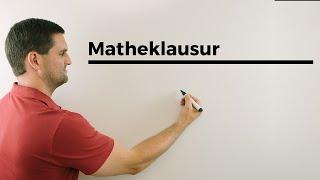 Matheabitur GK, Analysis, worauf ist zu achten zu Beginn? Mathe by Daniel Jung
