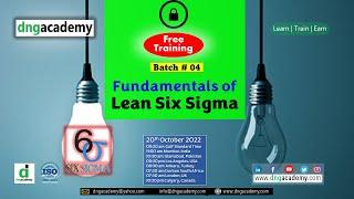 Lean Six Sigma Workshop by DNG Academy