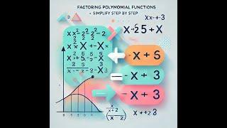 Factoring Polynomial functions!Precalculus Made Easy!