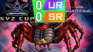 Xyz Cup's UNBANNED 0 UR 0 SR BEST Spiders OTK - Yu-Gi-Oh! Master Duel - Cheapest Budget Deck