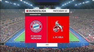 FIFA 23: Bayern Munich vs FC Koln - Bundesliga - Full Match