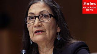 'There Are Real On The Ground Impacts': Dem Senator Questions Sec. Haaland About Lack Of Funding