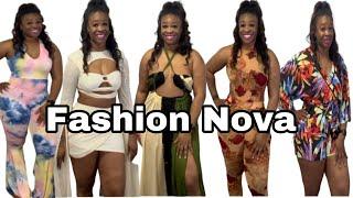 Fashion Nova haul 2023 | curvy girl edition | vacation haul ️