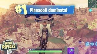 PINNACOLI DOMINATA! Fortnite Battle Royale ITA!