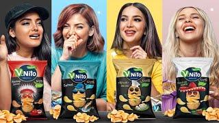 “شقایق شوهر کرد” چالش جدید با چیپس  | POTATO CHIPS CHALLENGE