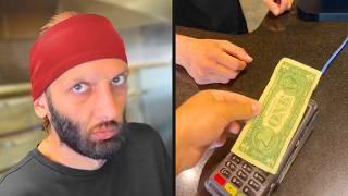 He Tried Paying with Fake Money