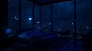 Break The Silent City With The Soft Sound Of Night Rain  Rain For A Good Sleep