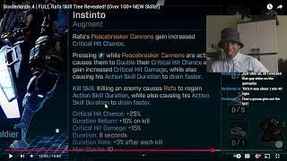 First Look at Rafa's Skill Tree in Borderlands 4
