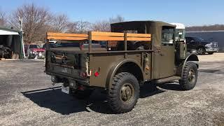 1962 DODGE M37 MILITARY TRUCK FOR SALE