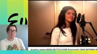 Angelina Jordan feat ANGELINETTES CHOIR - I HAVE NOTHING #whitneyhouston #reaction #reactionvideo