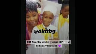 Nba YoungBoy with his grandma (RIP ) at elementary graduation 