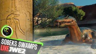 LETS GET TO ADDING THE CROCS IN THIS SWAMP: Jurassic World Evolution 2 Live-Stream