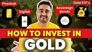 Best way to Invest in Gold 15% discount: Jewellery vs Digital Gold vs ETFs vs Sovereign Bonds