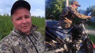 ГАШИК ПРИЕХАЛ К РОДИТЕЛЯМ В ДЕРЕВНЮ / СЛАВИК ПРОВОЖАЕТ БРАТА ОБРАТНО НА ПЕРЕДОВУЮ / ВЯЧЕСЛАВ ГАРАНИН