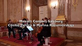 Mozart Consort Salzburg, Cecilio Perera und Marina Razumovskaja