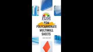  Strength Meets Versatility with PDM Polycarbonate Multiwall Sheets! 