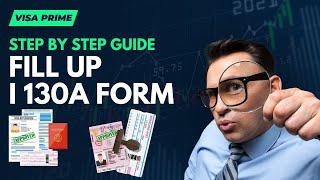 Step By Step Guide to Fill up I 130a Form | How to fill I-130A form for spouse? #i130a #uscis #lpr