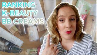 K-BEAUTY BB CREAM & FOUNDATION RANKING // Roundup review (fair, cool toned & dry/ dehydrated skin)