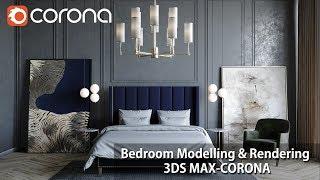 3ds Max Corona Renderer Bedroom Modelling & Postproduction