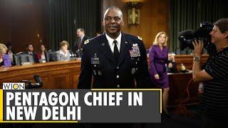 US Defence Secretary Lloyd Austin arrives in India on a 3-day visit | US-India defence ties | WION